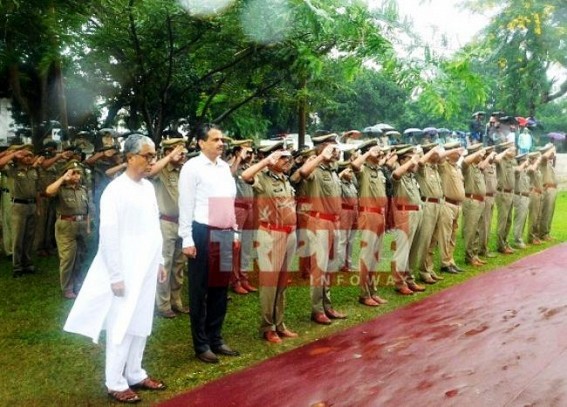 Police Martyr's Day observed in Tripura